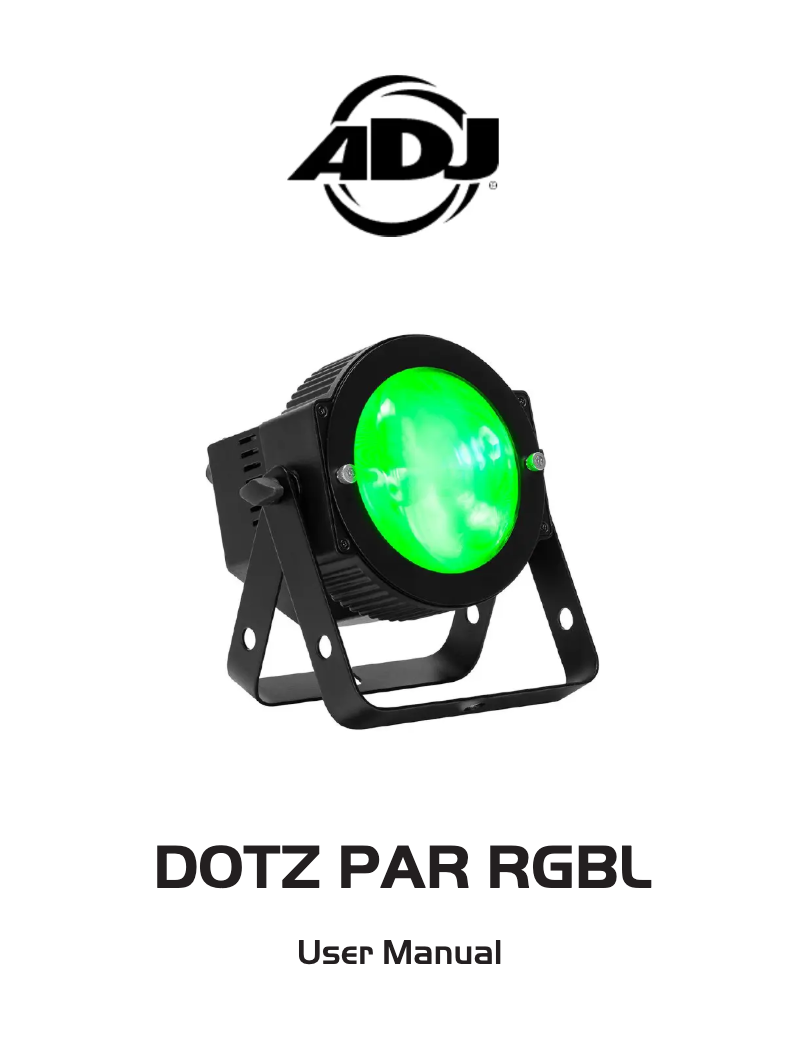 Image de la première page du manuel de l'appareil Dotz Par RGBL