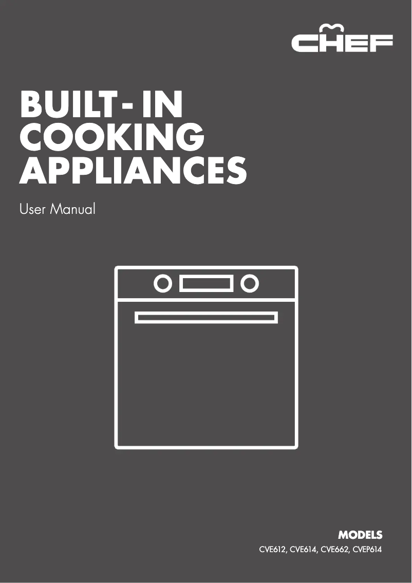 Page 1 de la notice Manuel utilisateur Chef CVE614DB