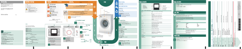 Page 1 de la notice Manuel utilisateur Bosch WAS32762FG
