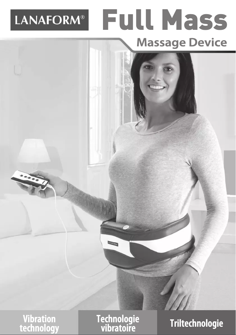 Página 1 del manual Manual de usuario Lanaform Full Mass