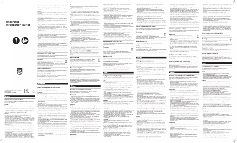 Image de la première page du manuel de l'appareil HU2718