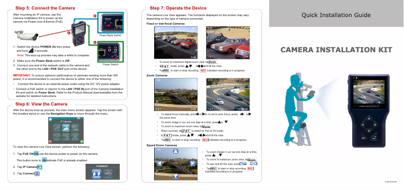 Page n°1 - Manuel utilisateur ACTi PMON-2000