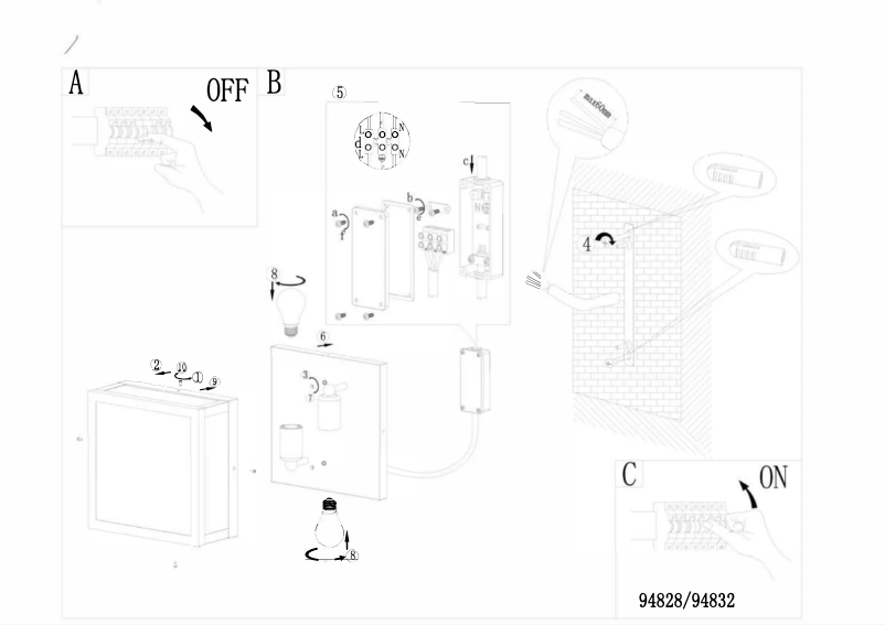 Page n°1 - Manuel utilisateur Eglo Vintage Alamonte 1
