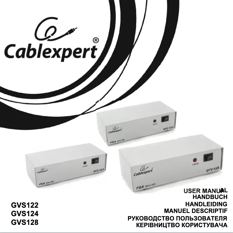 Page n°1 - Manuel utilisateur Gembird GVS128