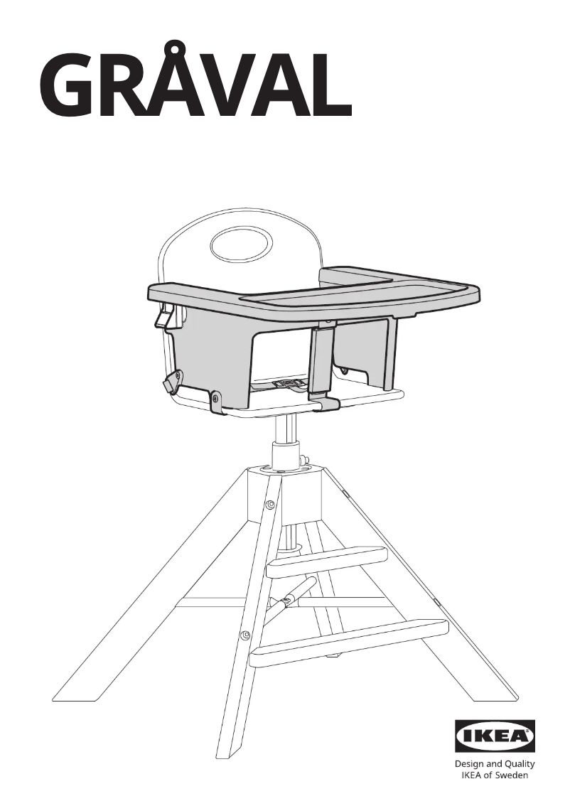 Image de la première page du manuel de l'appareil GRÅVAL