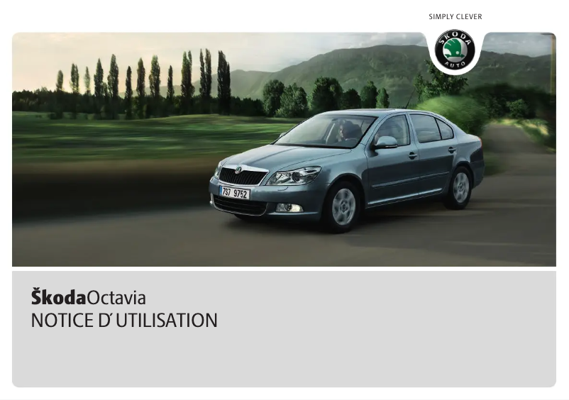Page 1 de la notice Manuel utilisateur Skoda Octavia (2008)