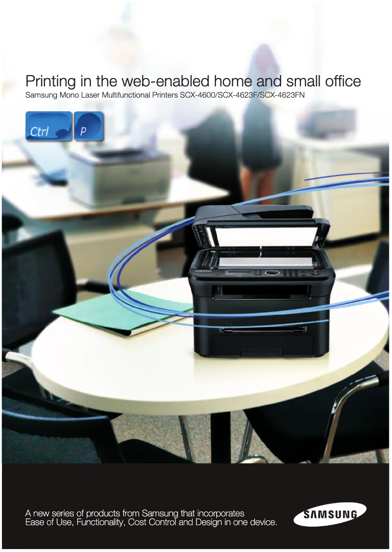 Page 1 de la notice Manuel utilisateur Samsung SCX-4623FN