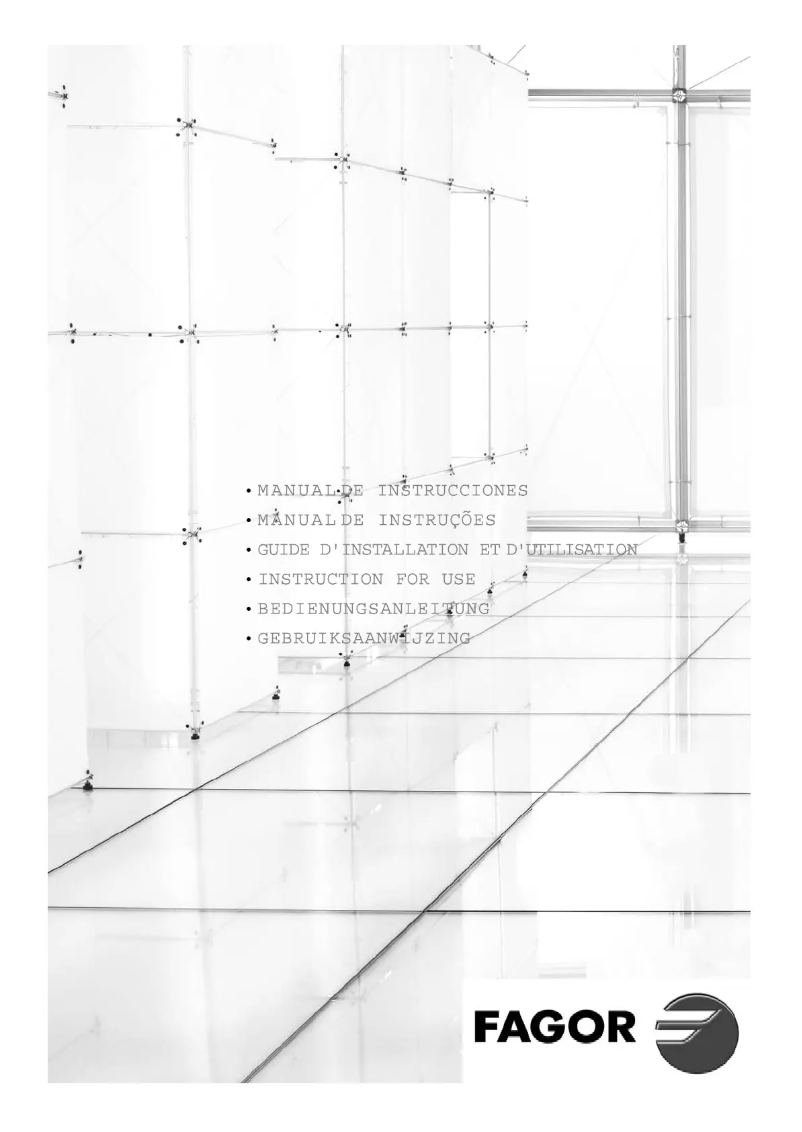 Page 1 de la notice Manuel utilisateur Fagor FFA 1504 LX
