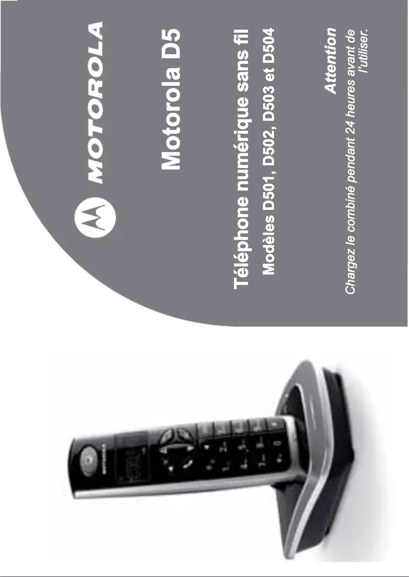 Imagen de la primera página del manual del dispositivo D503