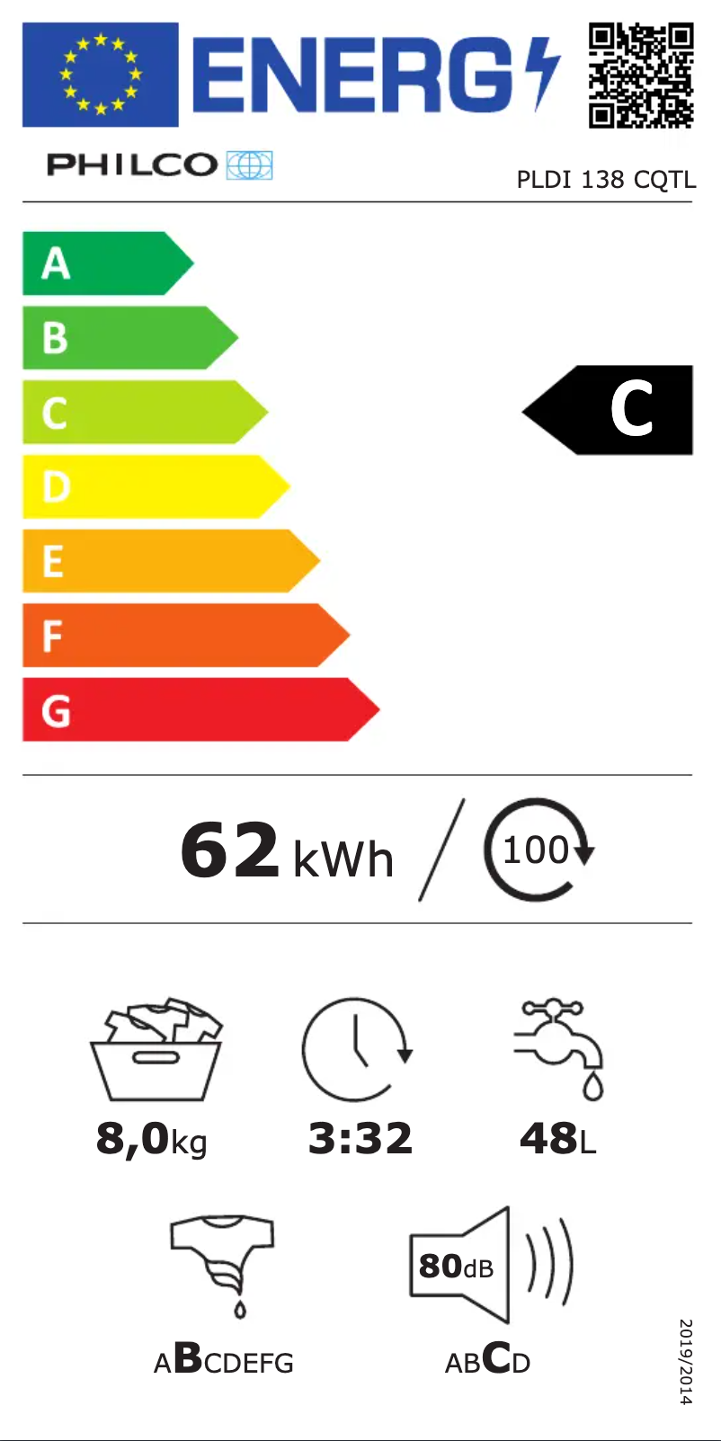 Image de la première page du manuel de l'appareil PLDI 138 CQTL
