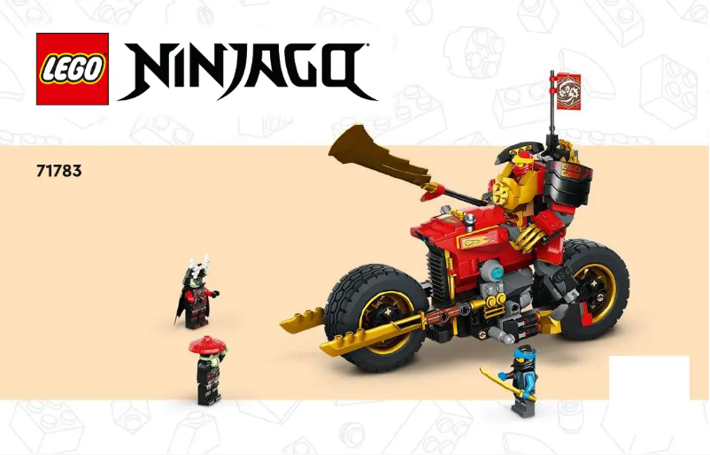 Image de la première page du manuel de l'appareil Ninjago 71783