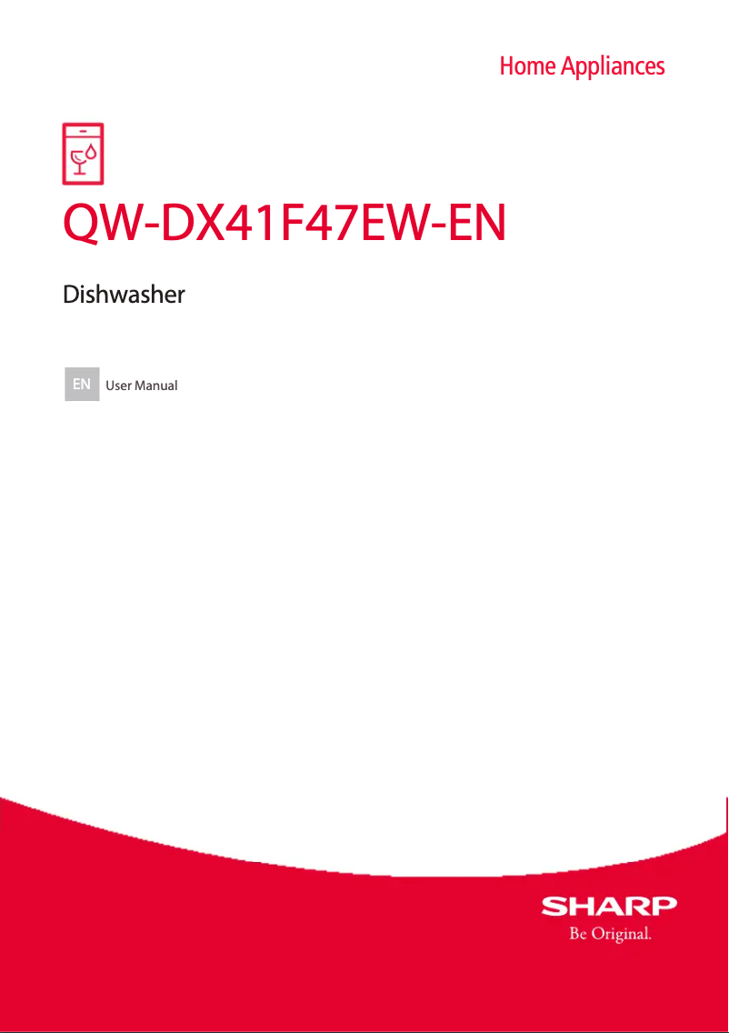 Image de la première page du manuel de l'appareil QW-DX41F47EW-EN
