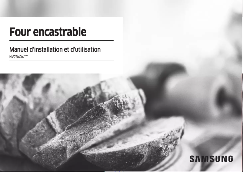 Page 1 de la notice Manuel utilisateur Samsung NV7B40403CK