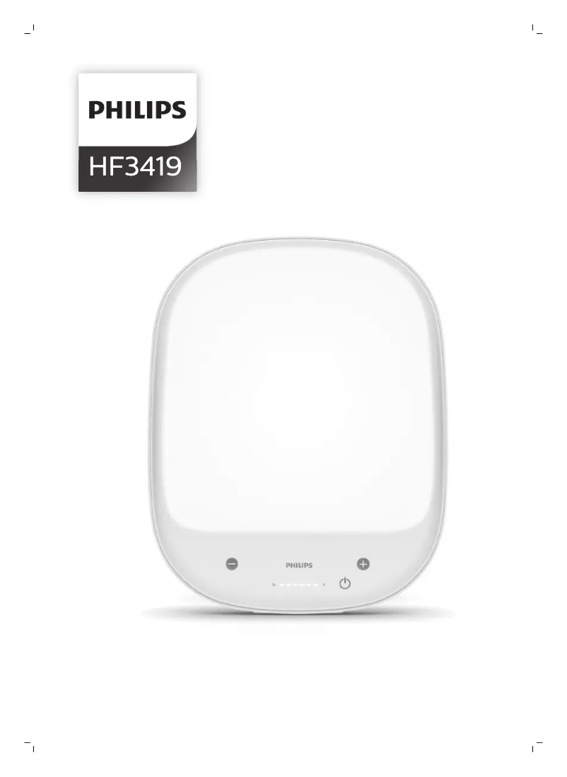 Page 1 de la notice Manuel utilisateur Philips EnergyUp HF3419