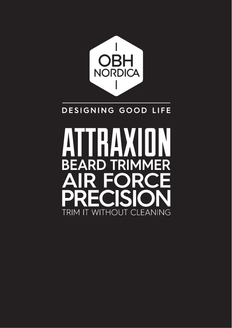 Image de la première page du manuel de l'appareil Attraxion Air Force Precision HH4801N0