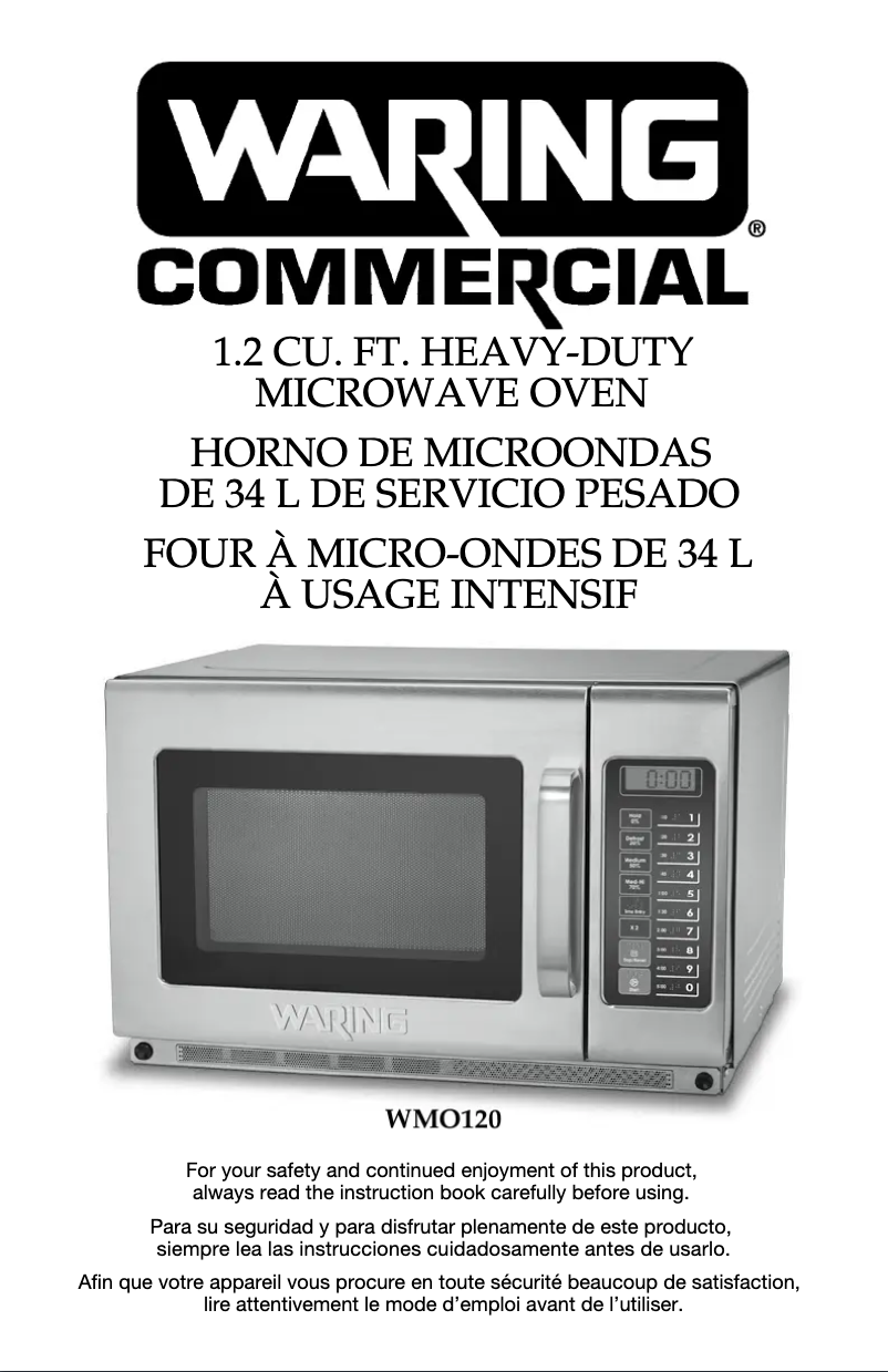 Imagen de la primera página del manual del dispositivo WMO120