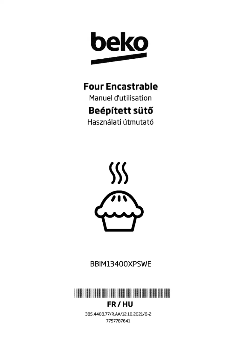 Image de la première page du manuel de l'appareil BBIM13400XPSWE