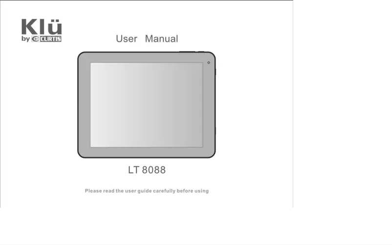 Page 1 de la notice Manuel utilisateur Curtis Klü LT8088