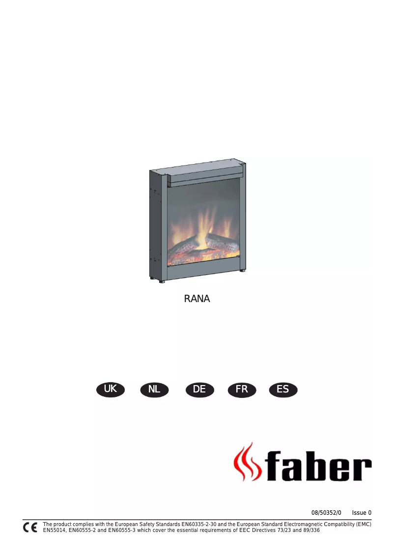 Page 1 de la notice Manuel utilisateur Faber Rana Flora