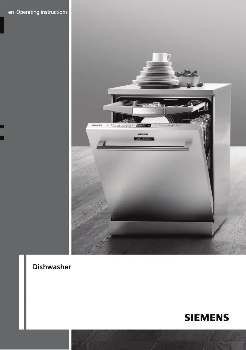 Page n°1 - Manuel utilisateur Siemens SN26M882EU