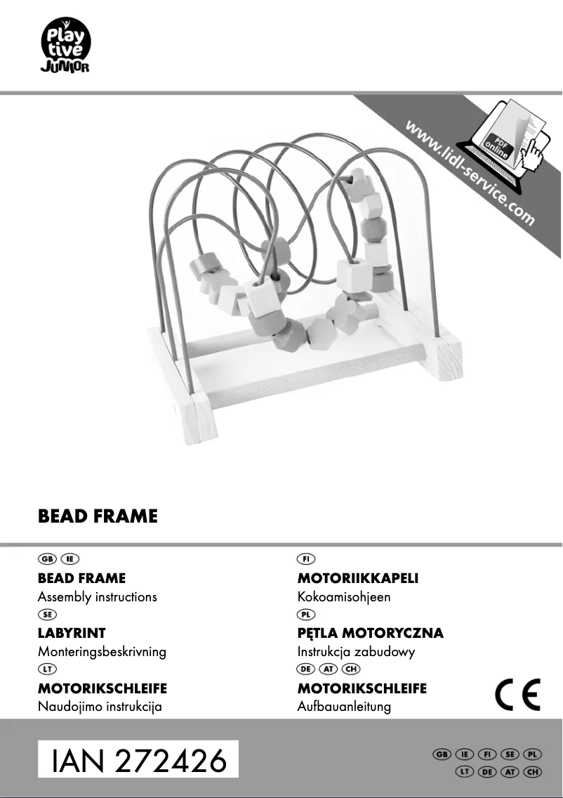 Imagen de la primera página del manual del dispositivo IAN 272426