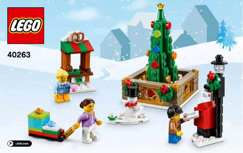 Page n°1 - Manuel utilisateur Lego Seasonal 40263