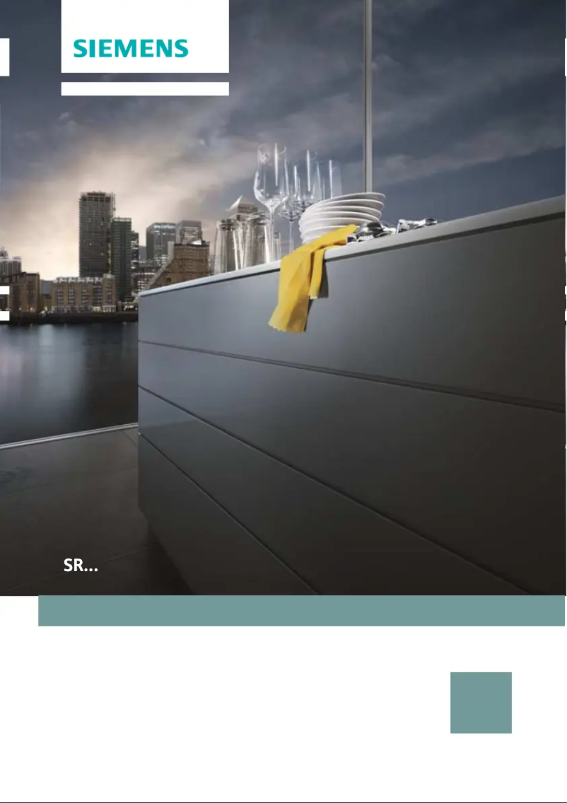 Image de la première page du manuel de l'appareil SR25E800EU