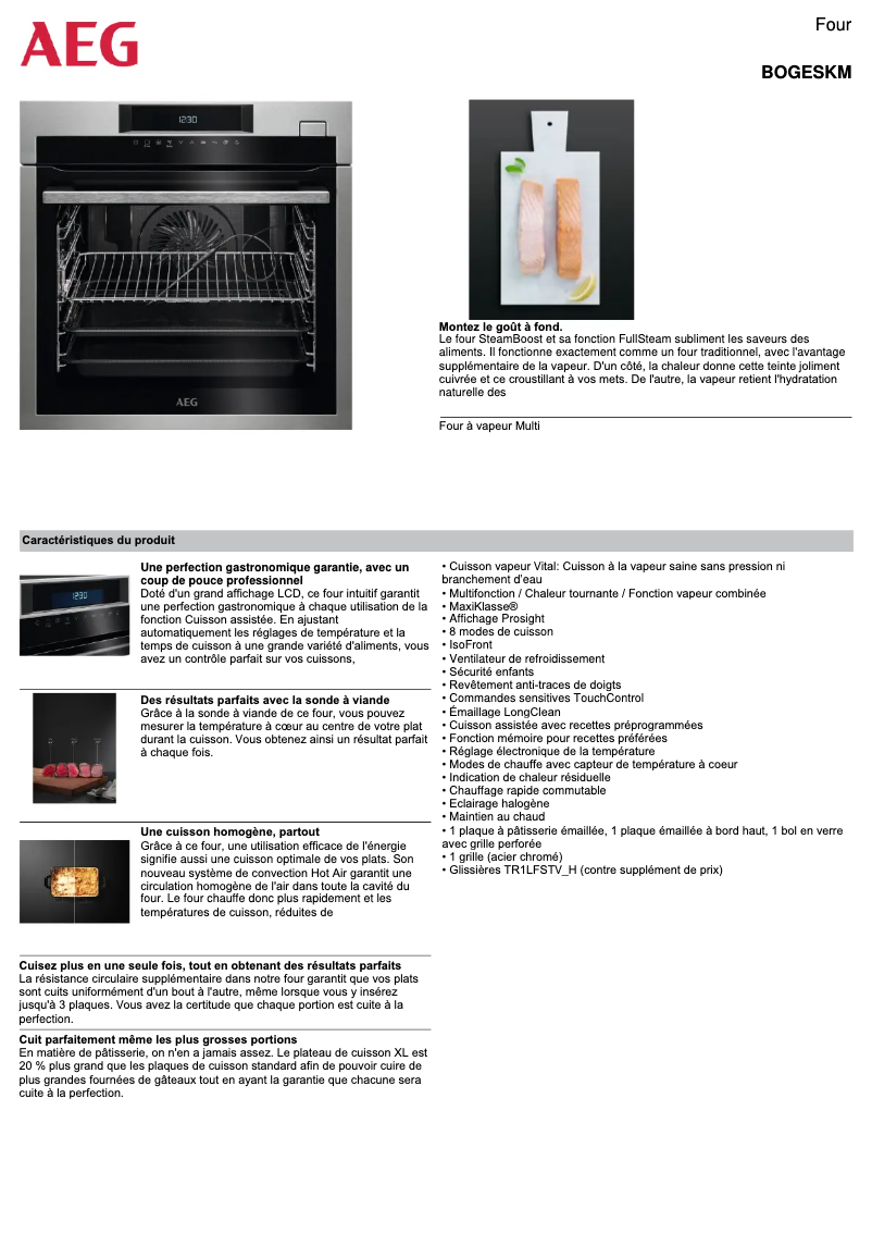 Image de la première page du manuel de l'appareil BOGESKM