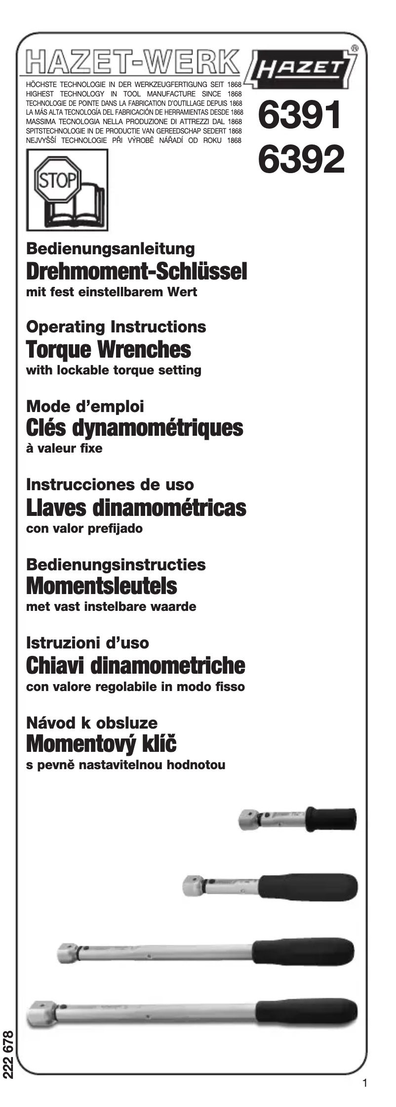 Imagen de la primera página del manual del dispositivo 6391