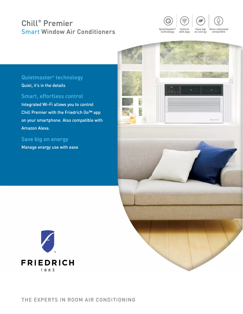 Page n°1 - Manuel utilisateur Friedrich Chill Premier CCF08A10A