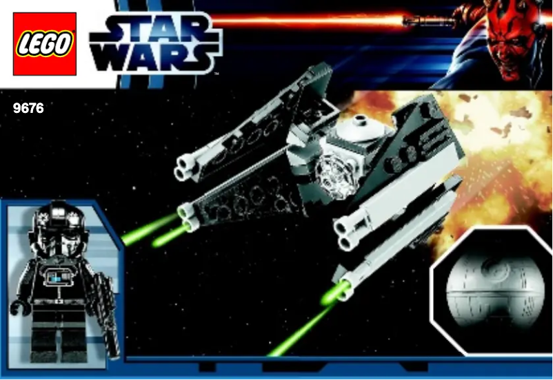 Page 1 de la notice Manuel utilisateur Lego Star Wars 9676