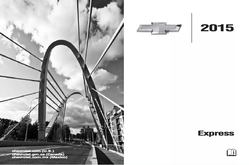 Page 1 de la notice Manuel utilisateur Chevrolet Express Cargo Van (2015)
