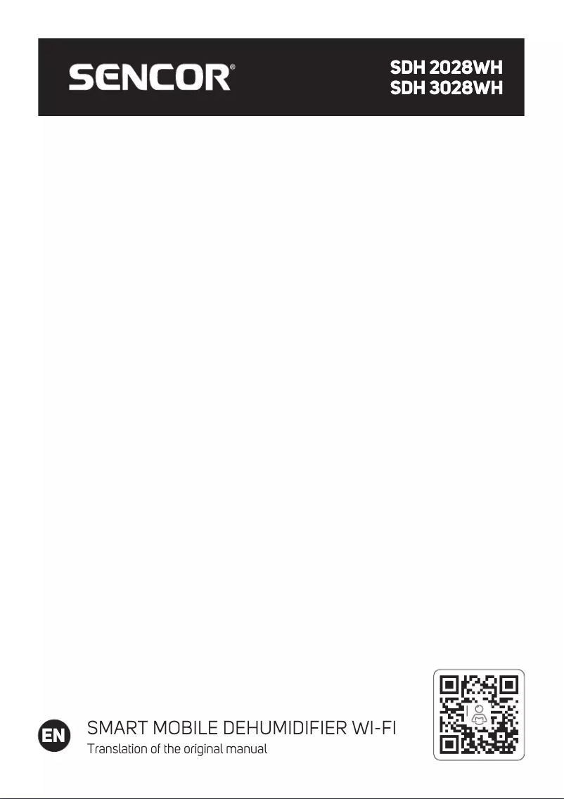 Página 1 del manual Manual de usuario Sencor SDH 2028WH