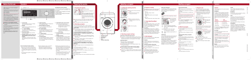 Page n°1 - Manuel utilisateur Miele WXF 660 WCS