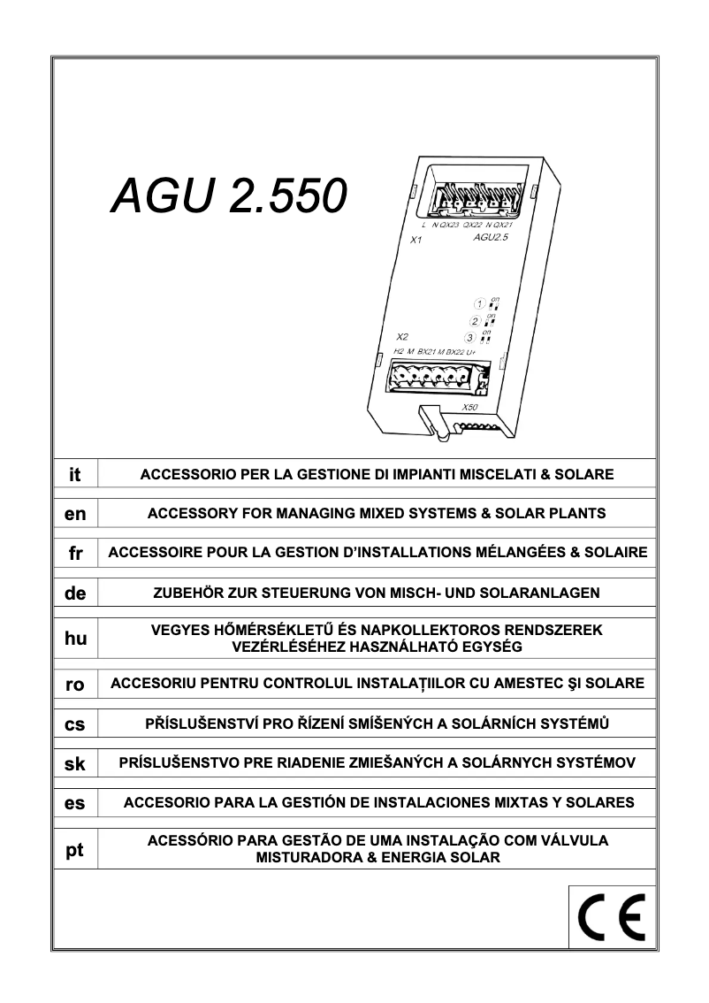 Page 1 de la notice Manuel utilisateur Baxi 24/24F
