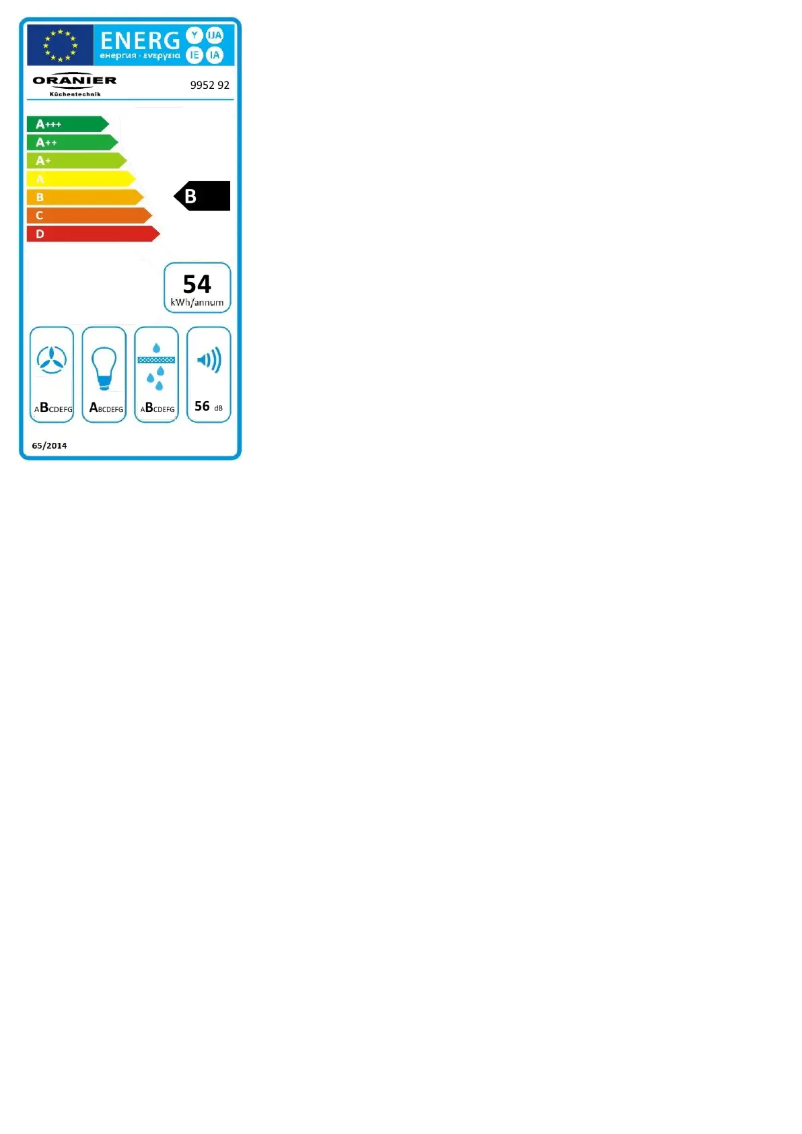 Page 1 de la notice Manuel utilisateur Oranier Kandia 90 S