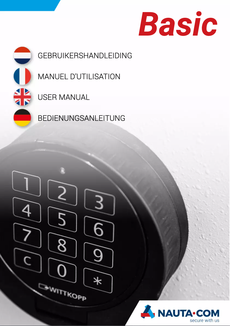 Page n°1 - Manuel utilisateur Sistec TSF 1909