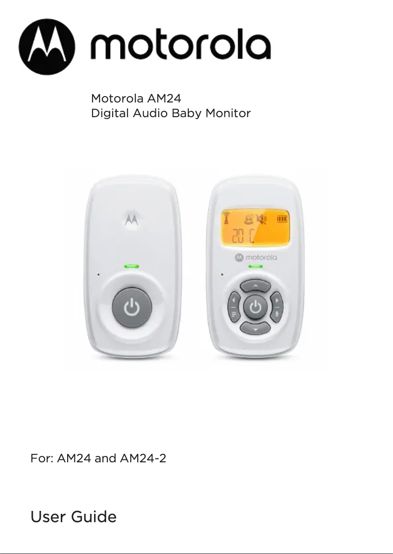 Page n°1 - Manuel utilisateur Motorola MBP24