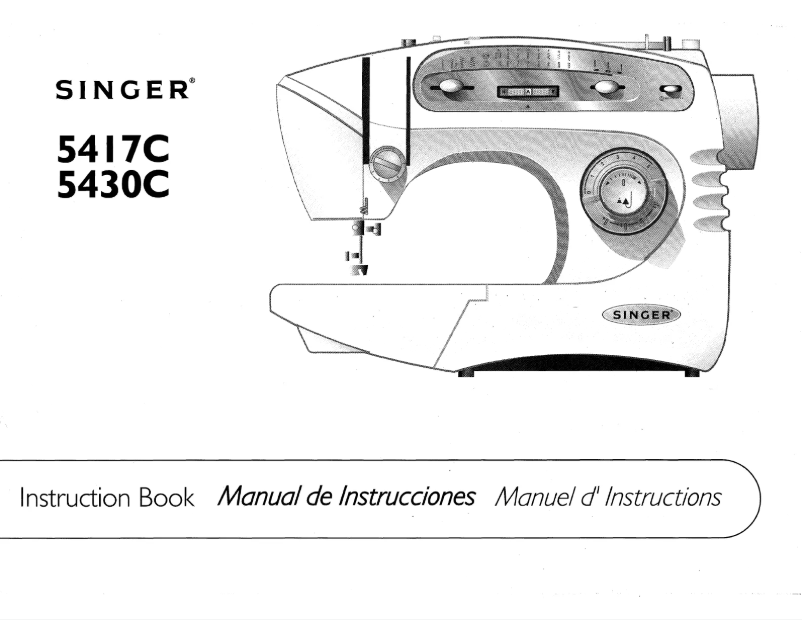 Page 1 de la notice Manuel utilisateur Singer 5430