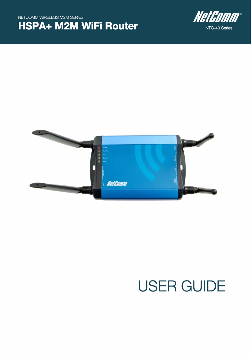 Image de la première page du manuel de l'appareil NTC-40WV