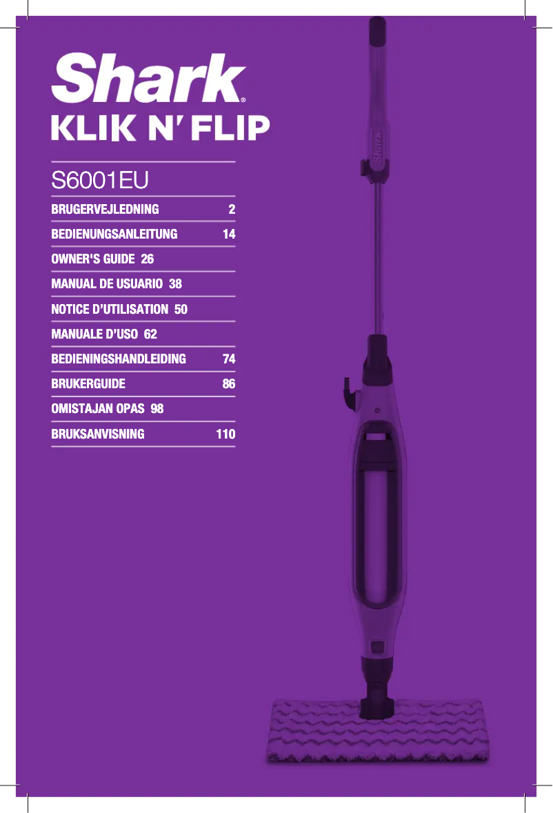 Image de la première page du manuel de l'appareil Klik N' Flip S6001EU