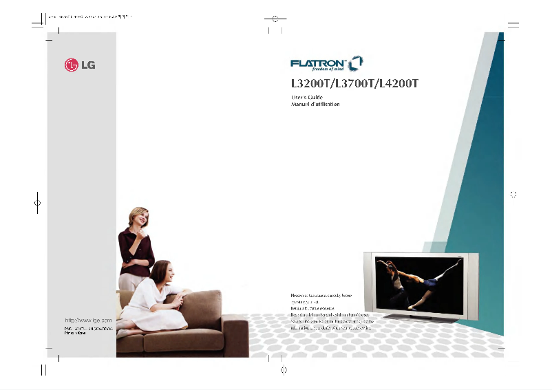 Página 1 del manual Manual de usuario LG L3200TF