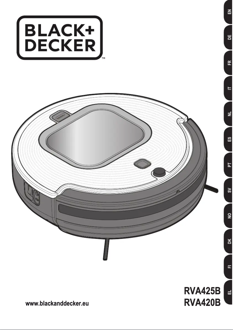 Page 1 de la notice Manuel utilisateur Black & Decker RVA425B