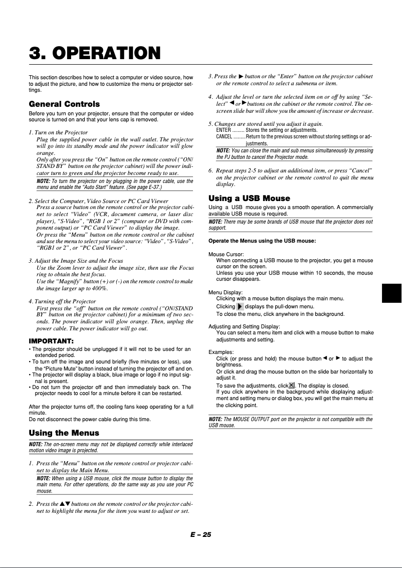Page 1 de la notice Manuel utilisateur NEC MT1056