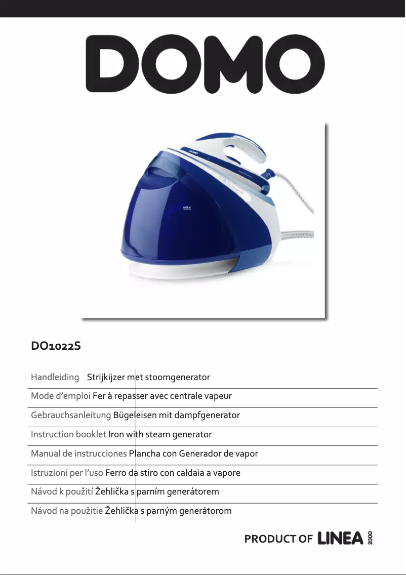 Image de la première page du manuel de l'appareil DO1022S