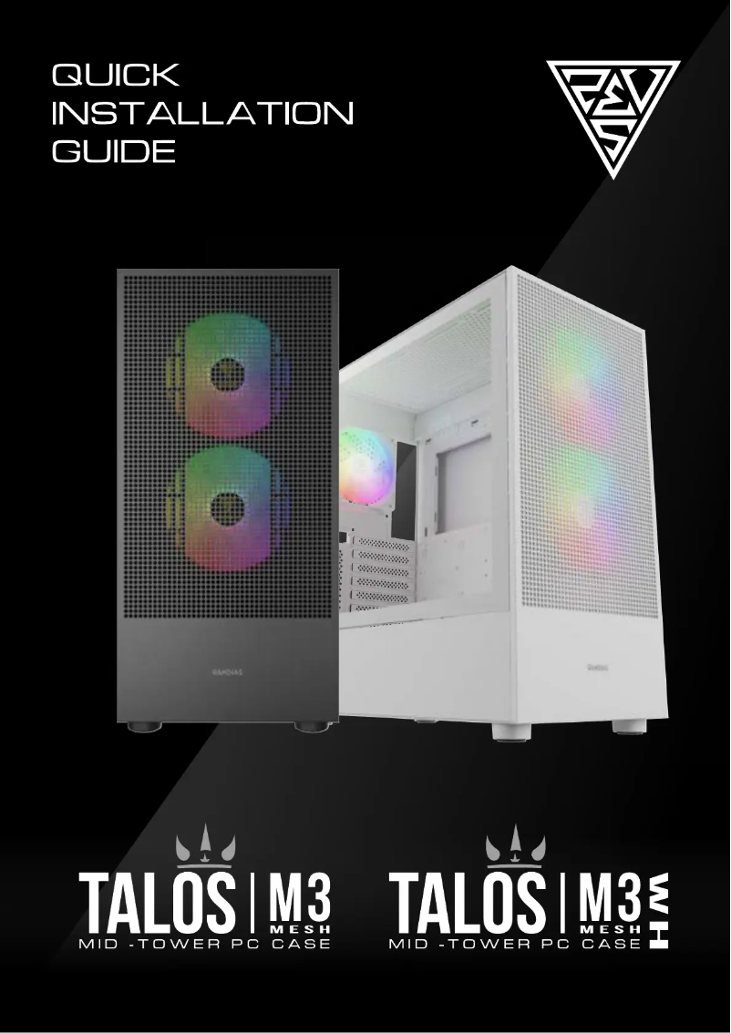 Image de la première page du manuel de l'appareil Talos M3 Mesh