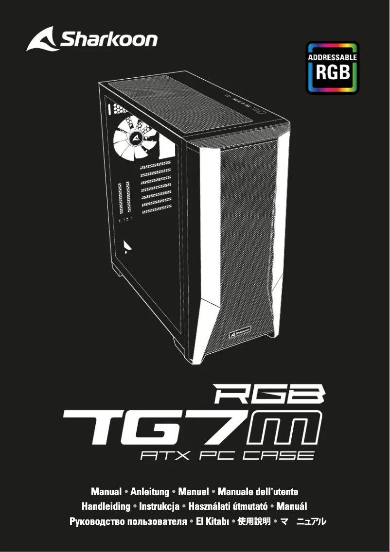Image de la première page du manuel de l'appareil TG7M RGB