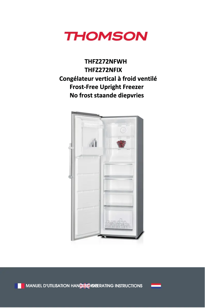 Page 1 de la notice Manuel utilisateur Thomson THFZ272NFIX