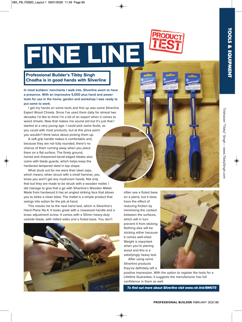 Page 1 de la notice Manuel utilisateur Silverline 633465