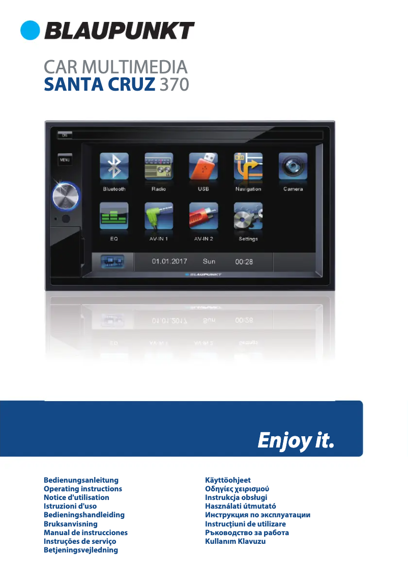 Page 1 de la notice Manuel utilisateur Blaupunkt Camper 370
